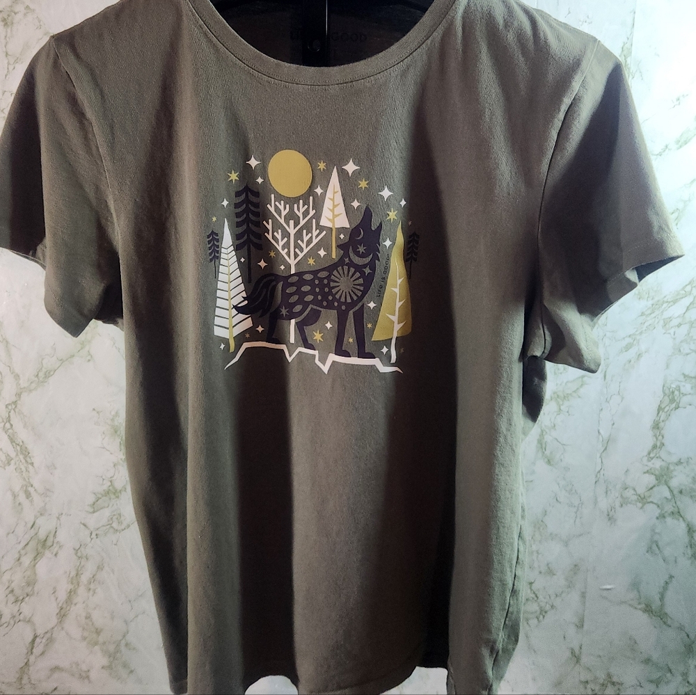 LIFE IS GOOD Crusher Tee